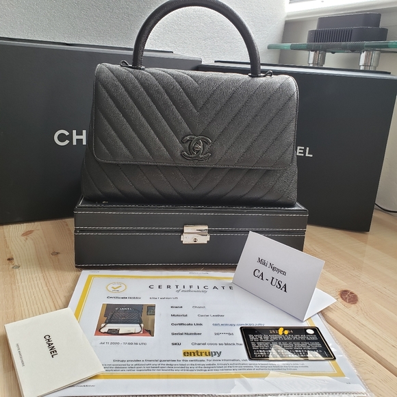 Chanel Coco handle Soblack - Picture 2 of 12